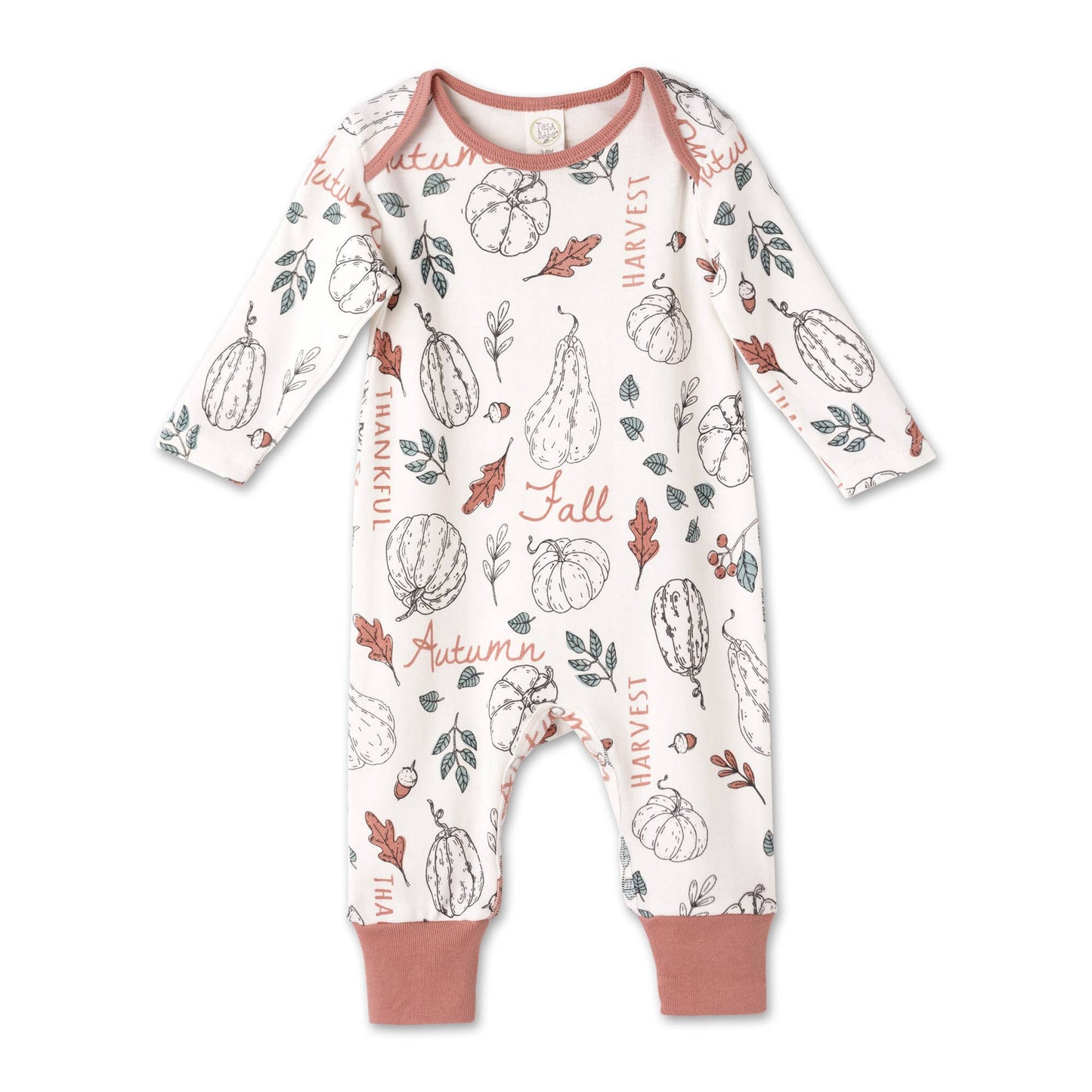 Baby's Thanksgiving Cotton Romper