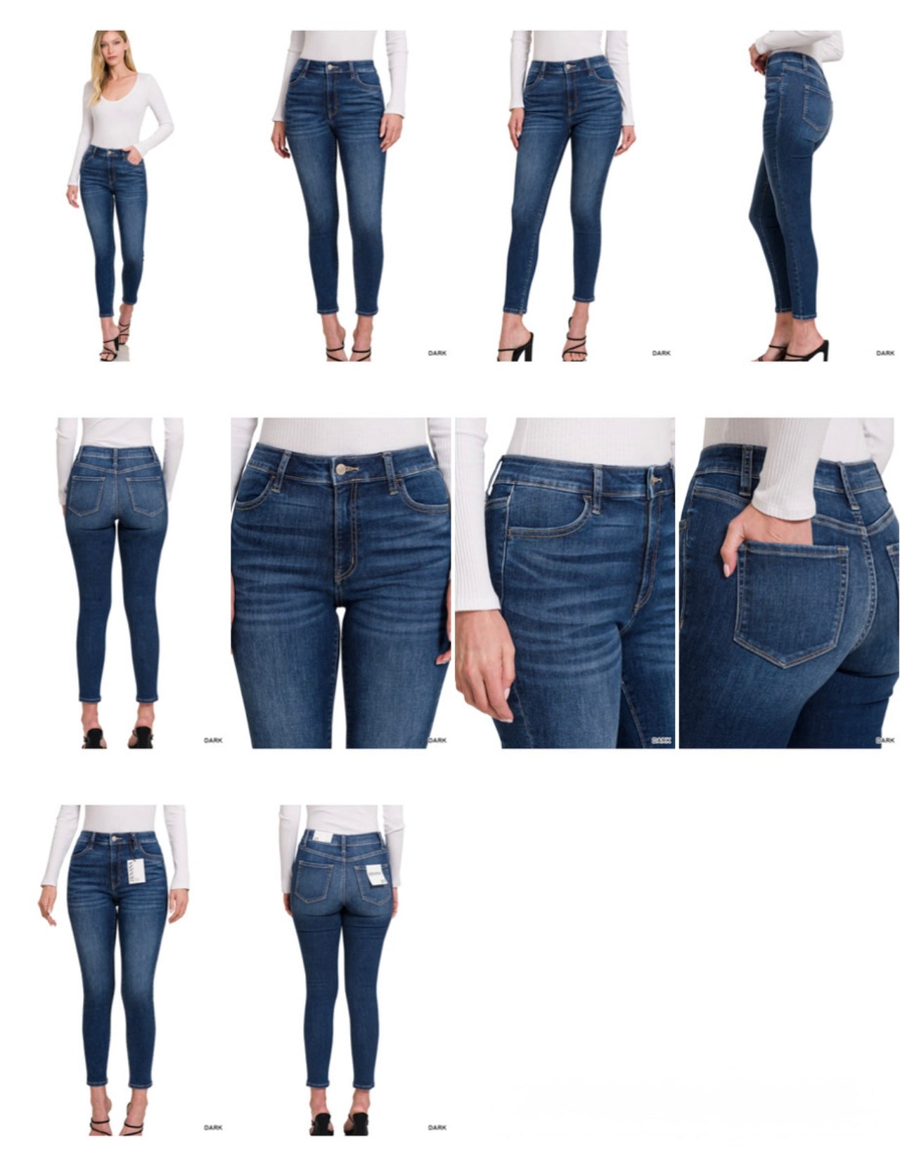High Waist Skinny Jegging Jeans