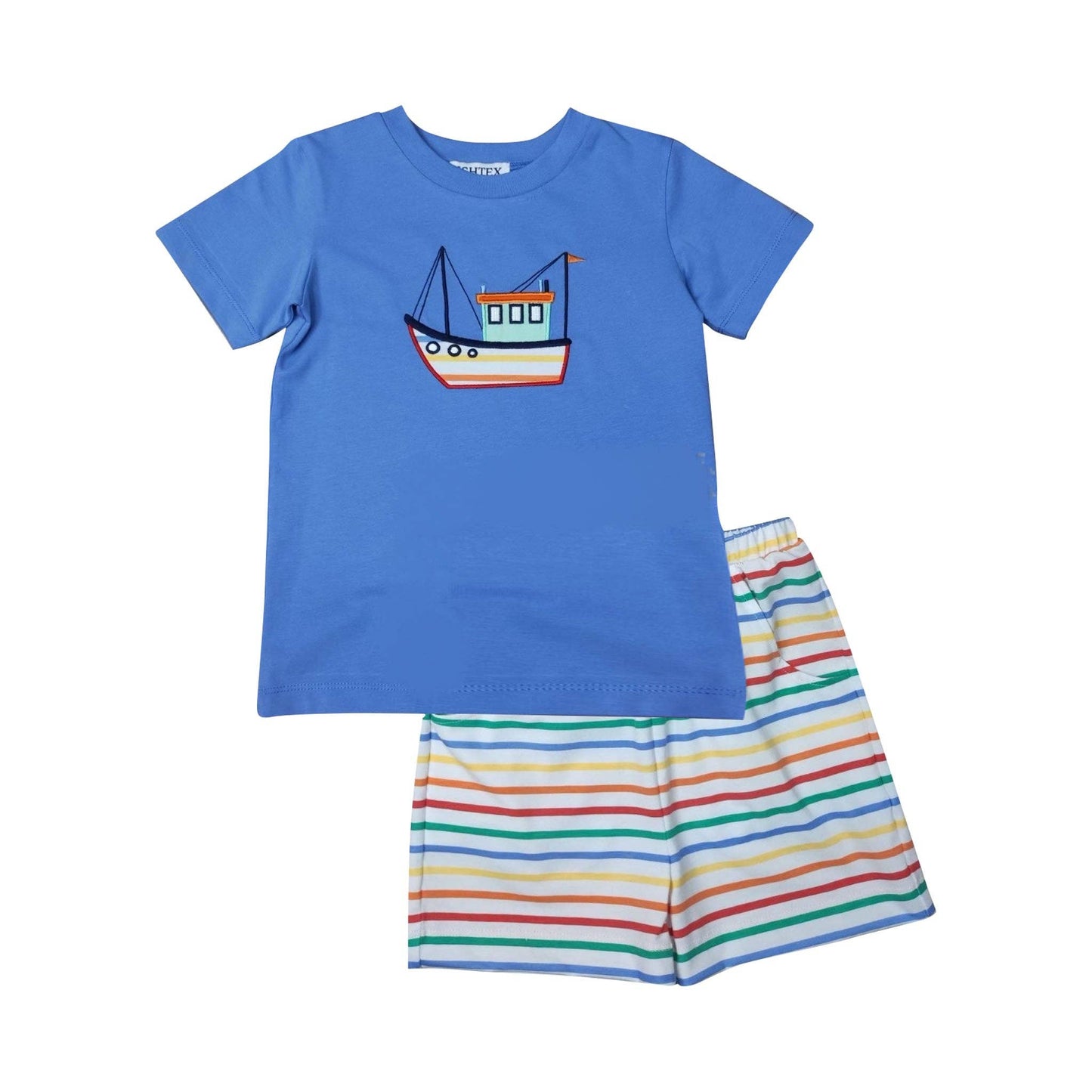 Fishing Boys Shorts Set