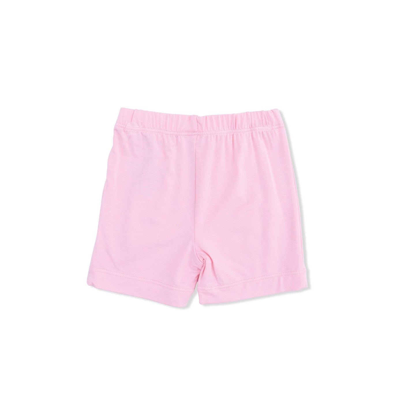 Fancy Hounds with Bows - Peplum Tank Top and Bike Short Set