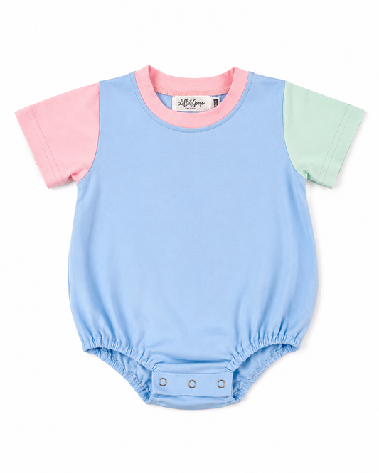Lillie Days Color Block Bubble Romper
