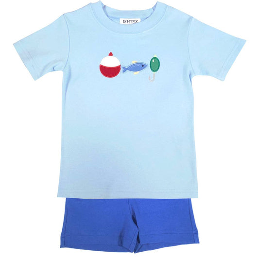 Fishing Lure Boy's Shorts Set