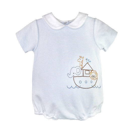 Noah's Ark Embroidered Bubble