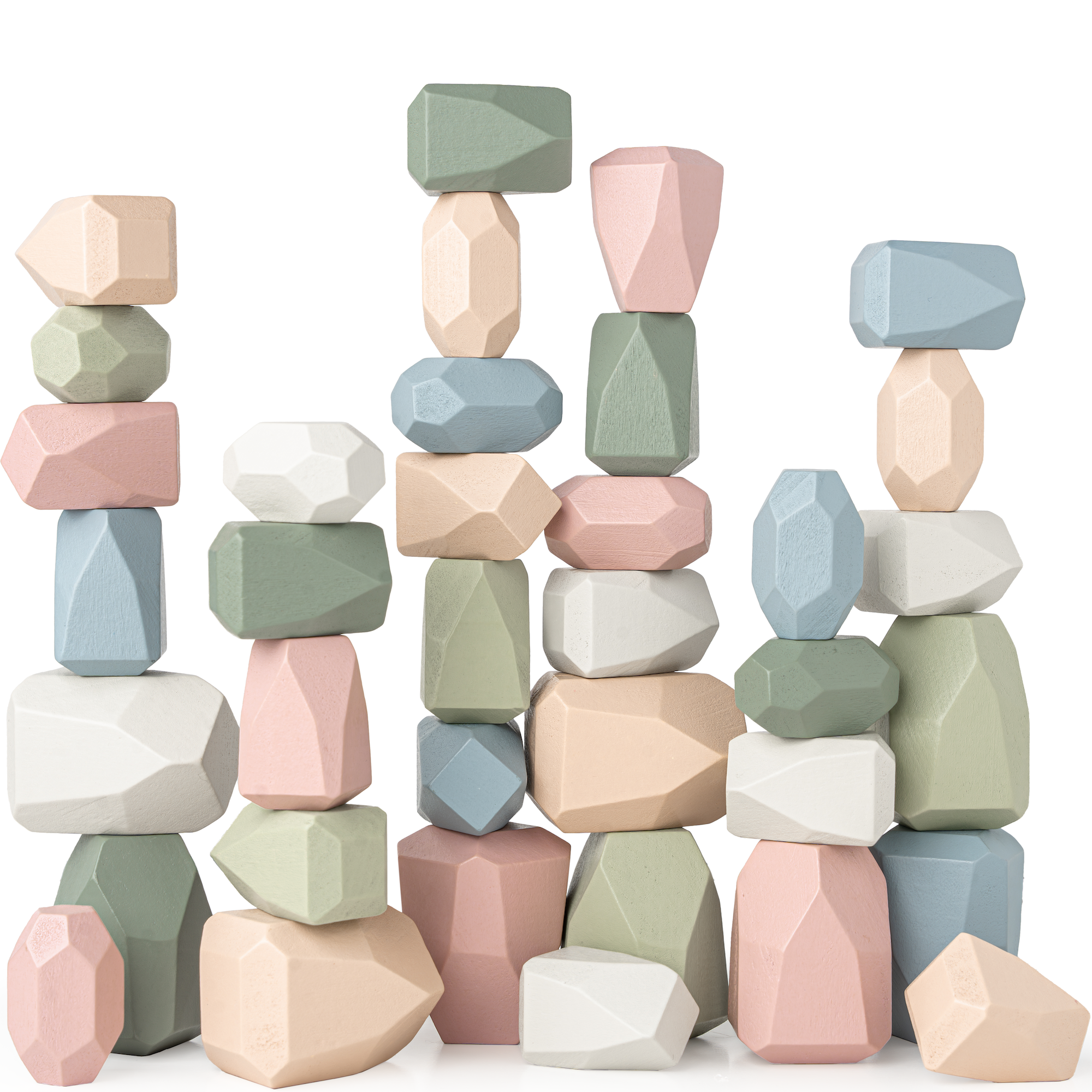 Stacking Blocks for Toddlers by Comfy Cubs in Blue or Pink – Lillie ...