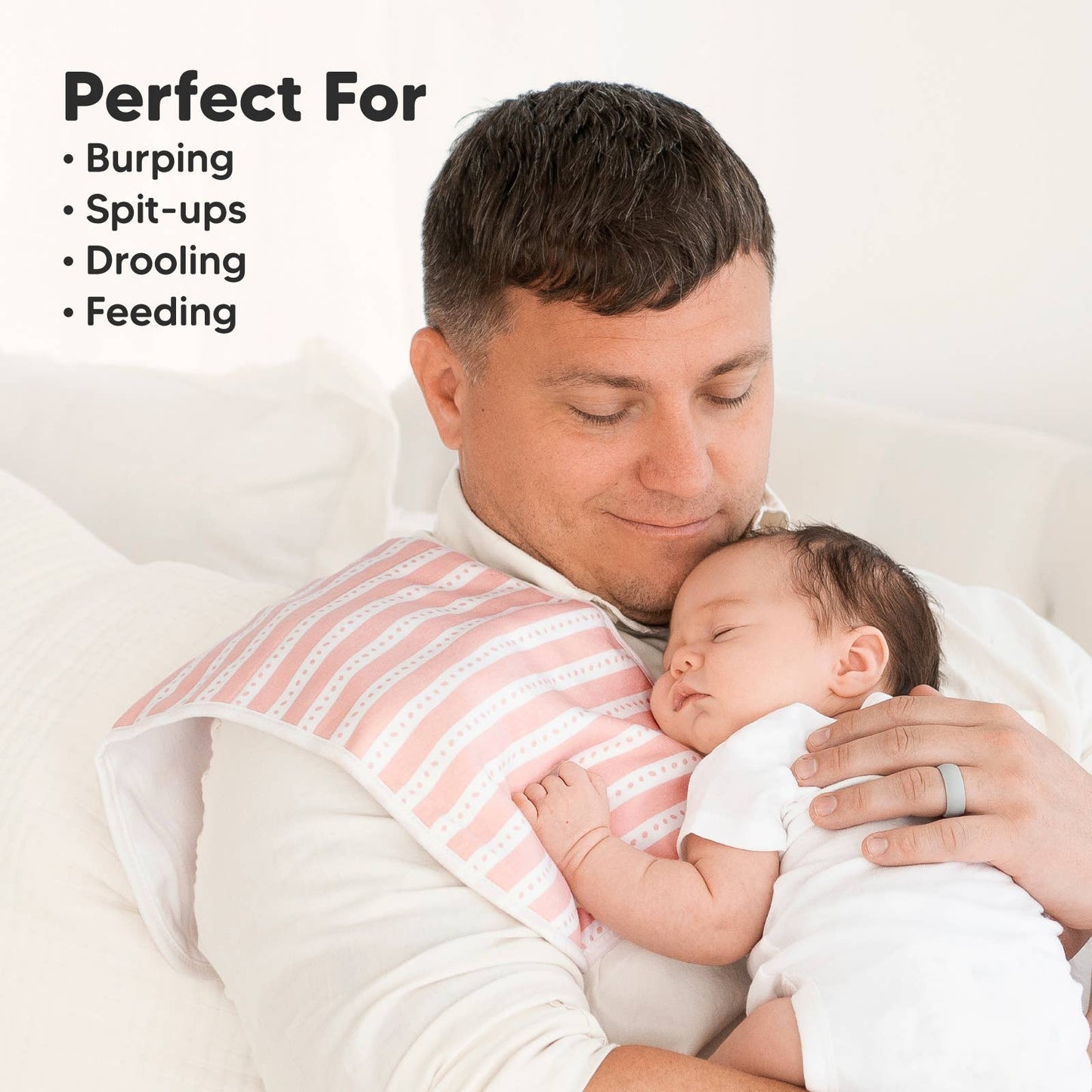 5-Pack Urban Burp Cloths