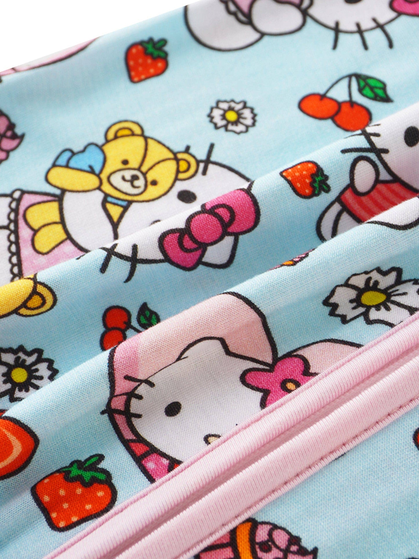 Hello Kitty Bamboo Baby Convertible Zippy Romper