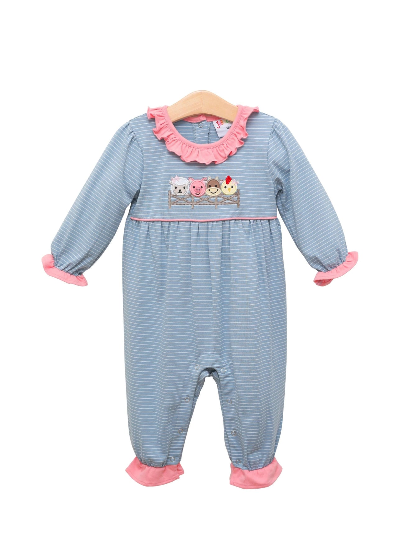 Farm Friends Ruffle Romper
