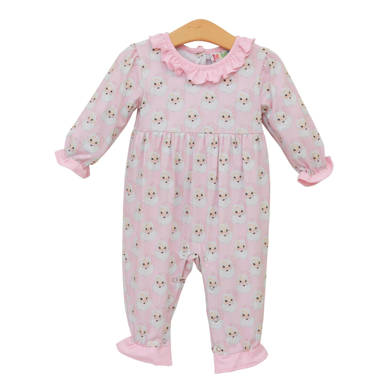 Jolly Santa Ruffle Romper
