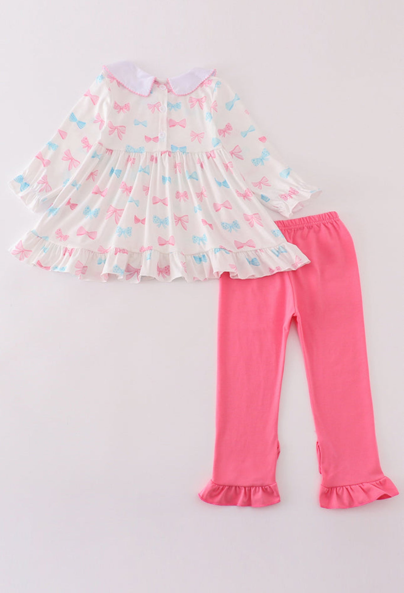 Pink Bow Embroidery Set