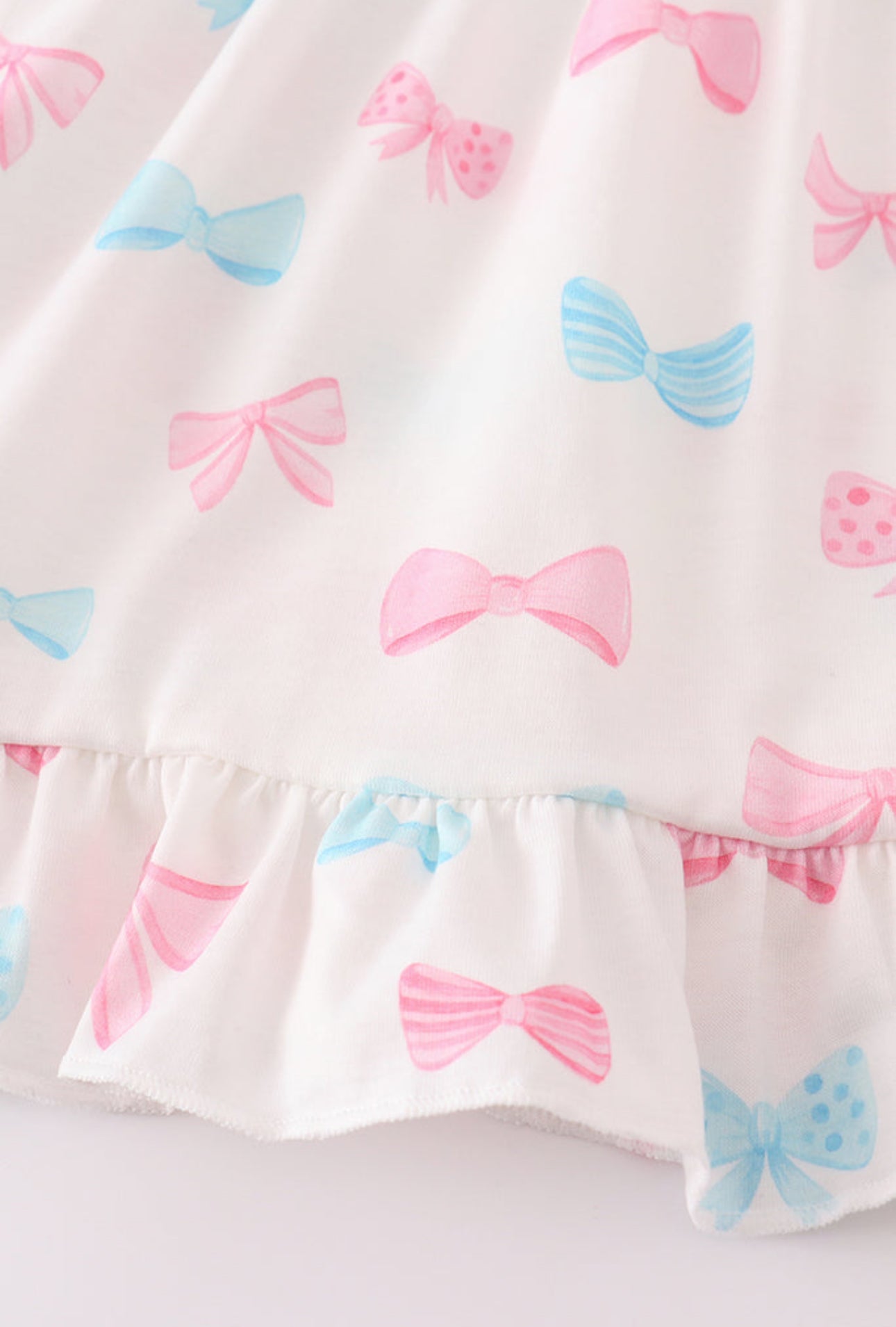 Pink Bow Embroidery Set