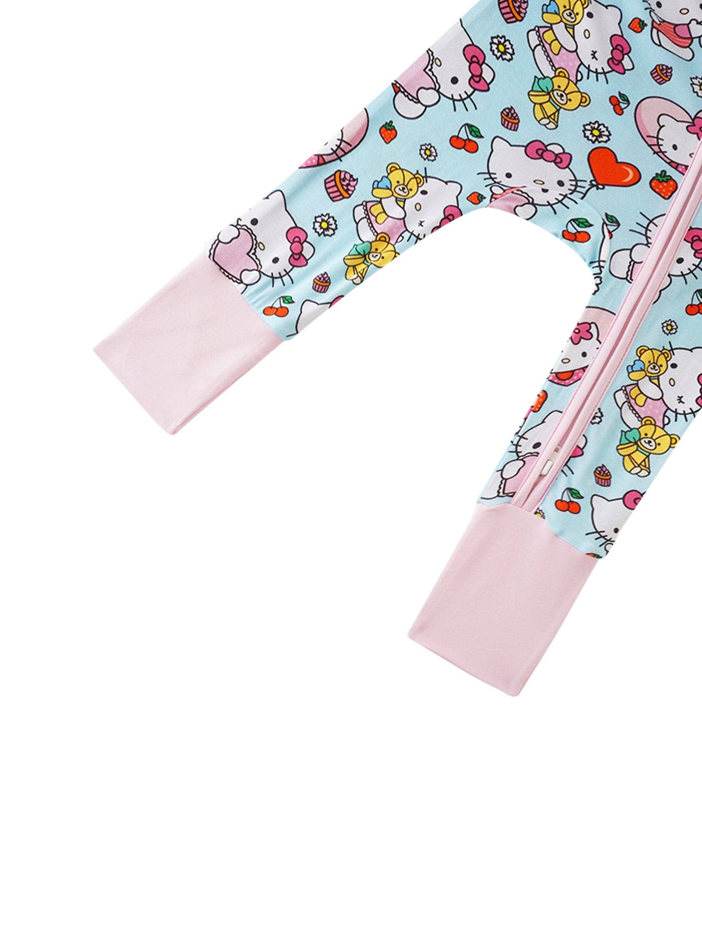 Hello Kitty Bamboo Baby Convertible Zippy Romper