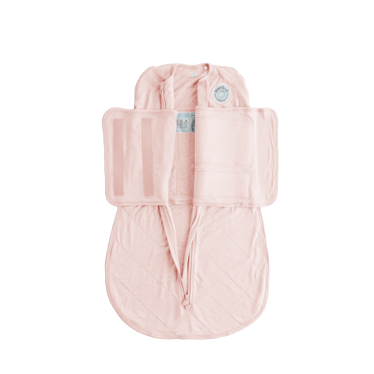Bamboo Classic Swaddle (Non-weighted) - Seashell Pink
