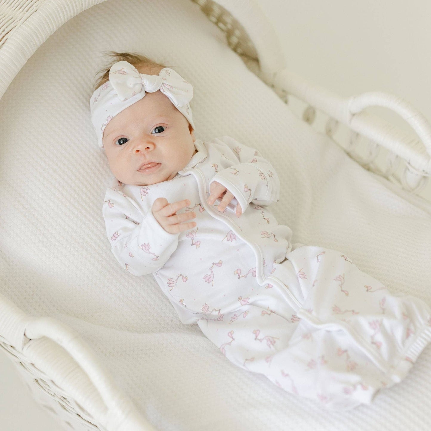 Worth the Wait Printed Headband- Pink