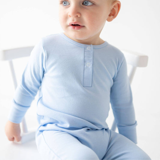 Luna & Arlo Basics Playsuit - Sky