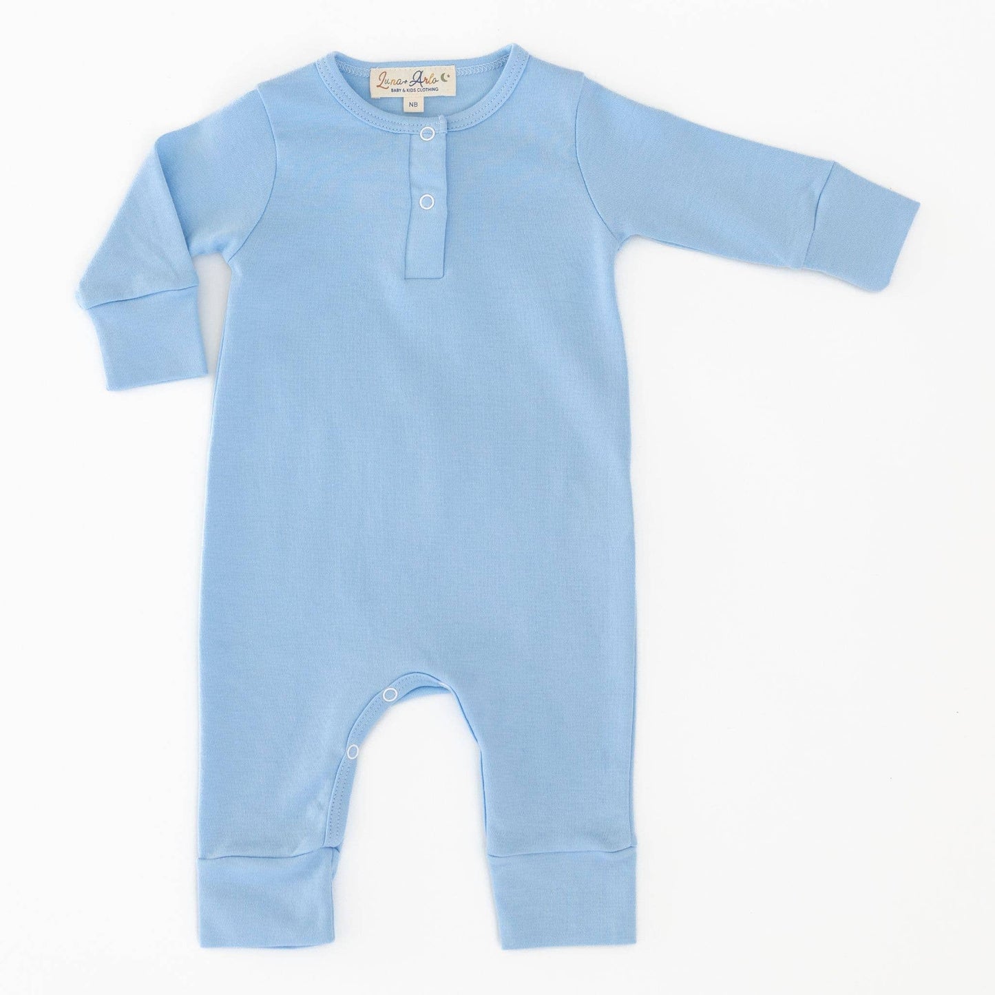 Luna & Arlo Basics Playsuit - Sky