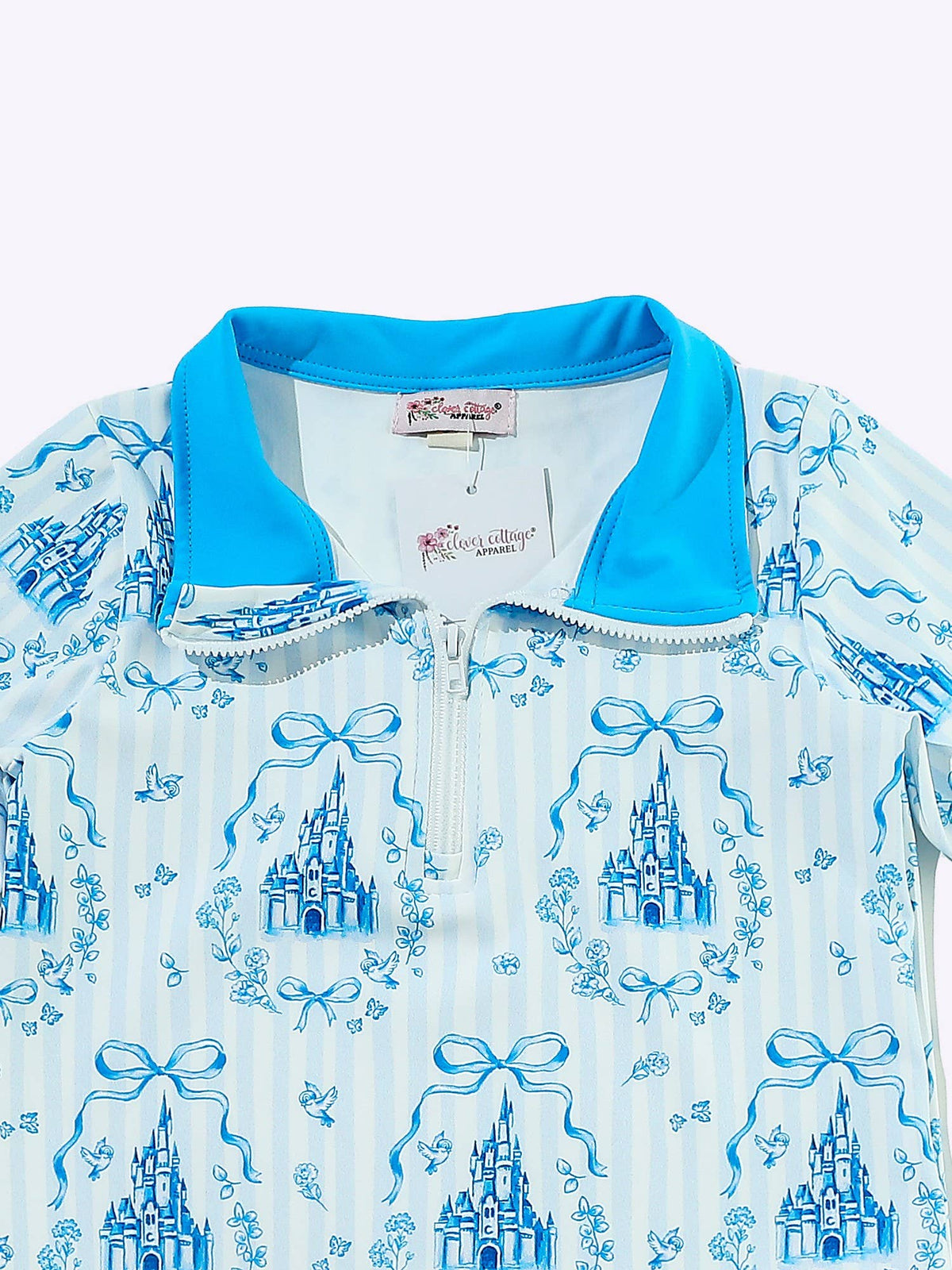 Castle & Bows Quarter Zip Girls Skort Set