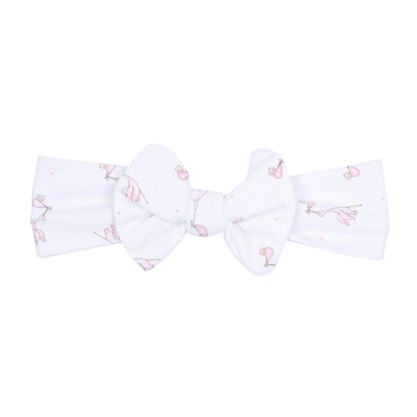 Worth the Wait Printed Headband- Pink