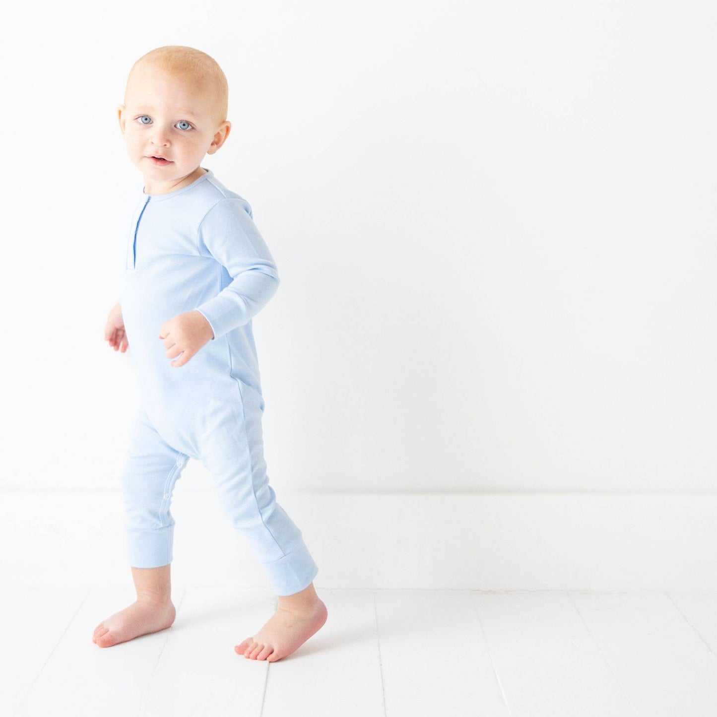 Luna & Arlo Basics Playsuit - Sky